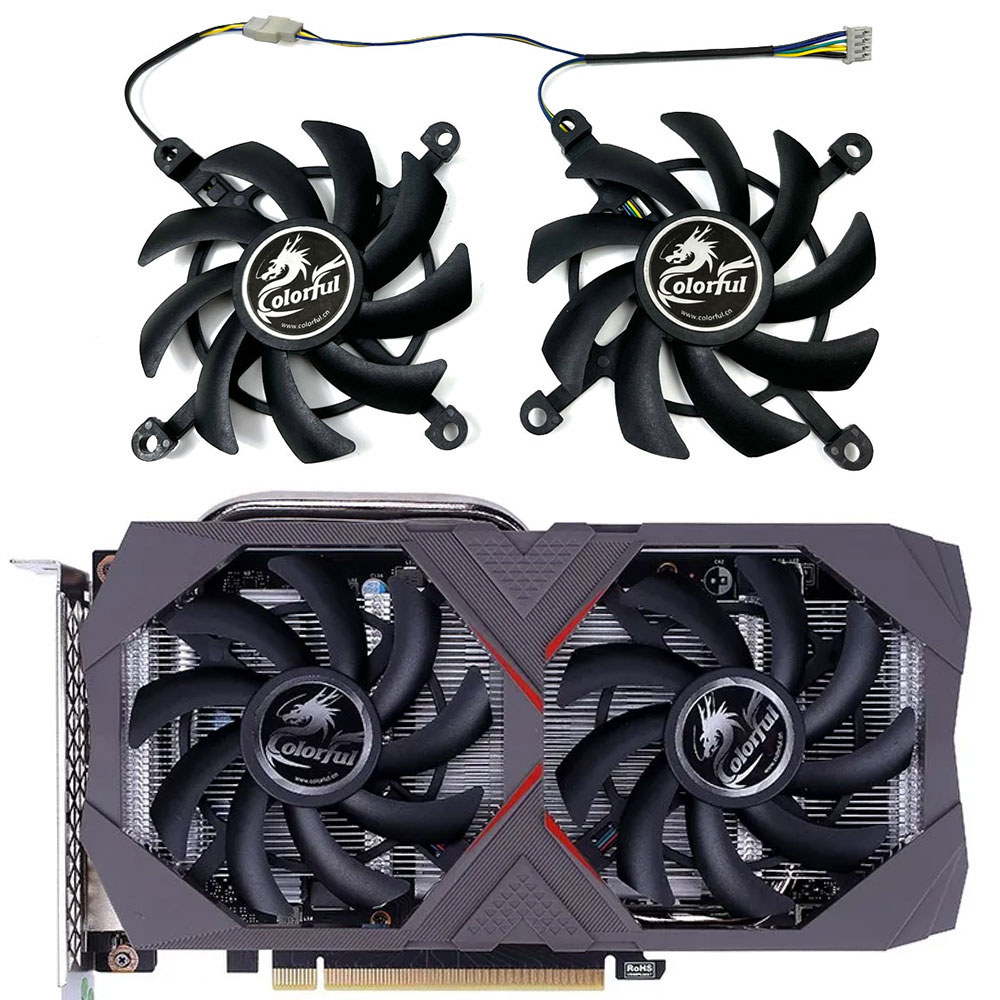 Rtx 4080 Super 16Gb - Nowy 1 zestaw 85MM 4PIN wentylator