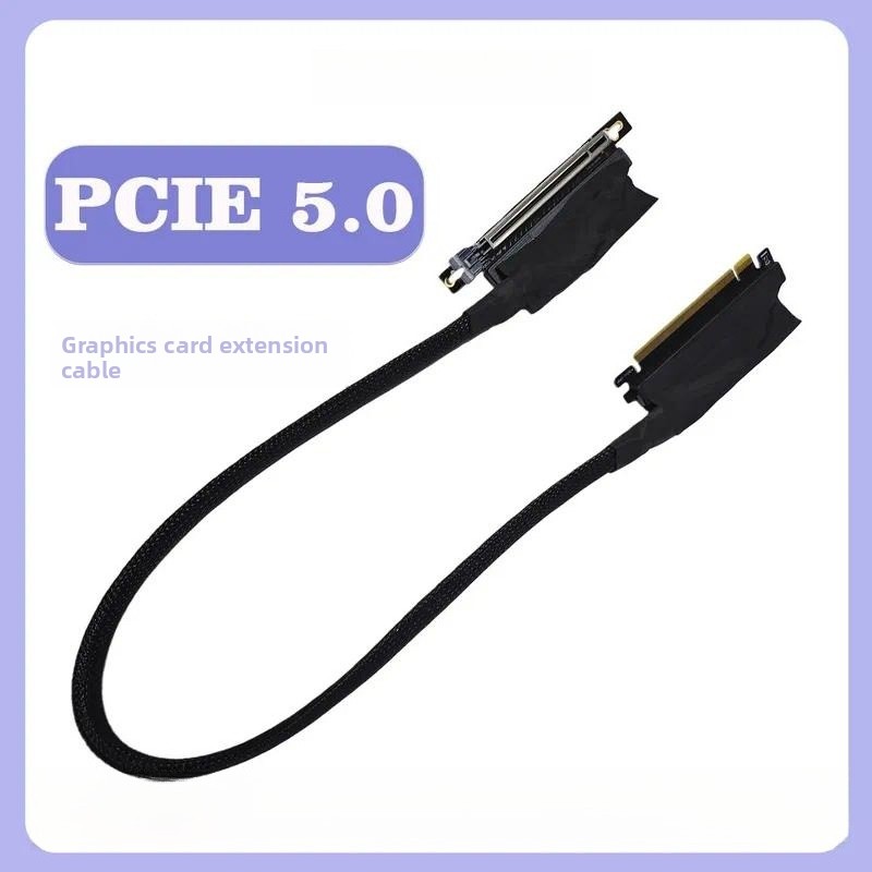 Pcie 5.0 Gpu Riser Cable - Przedłużacz karty graficznej PCIe 5.0 X16,
