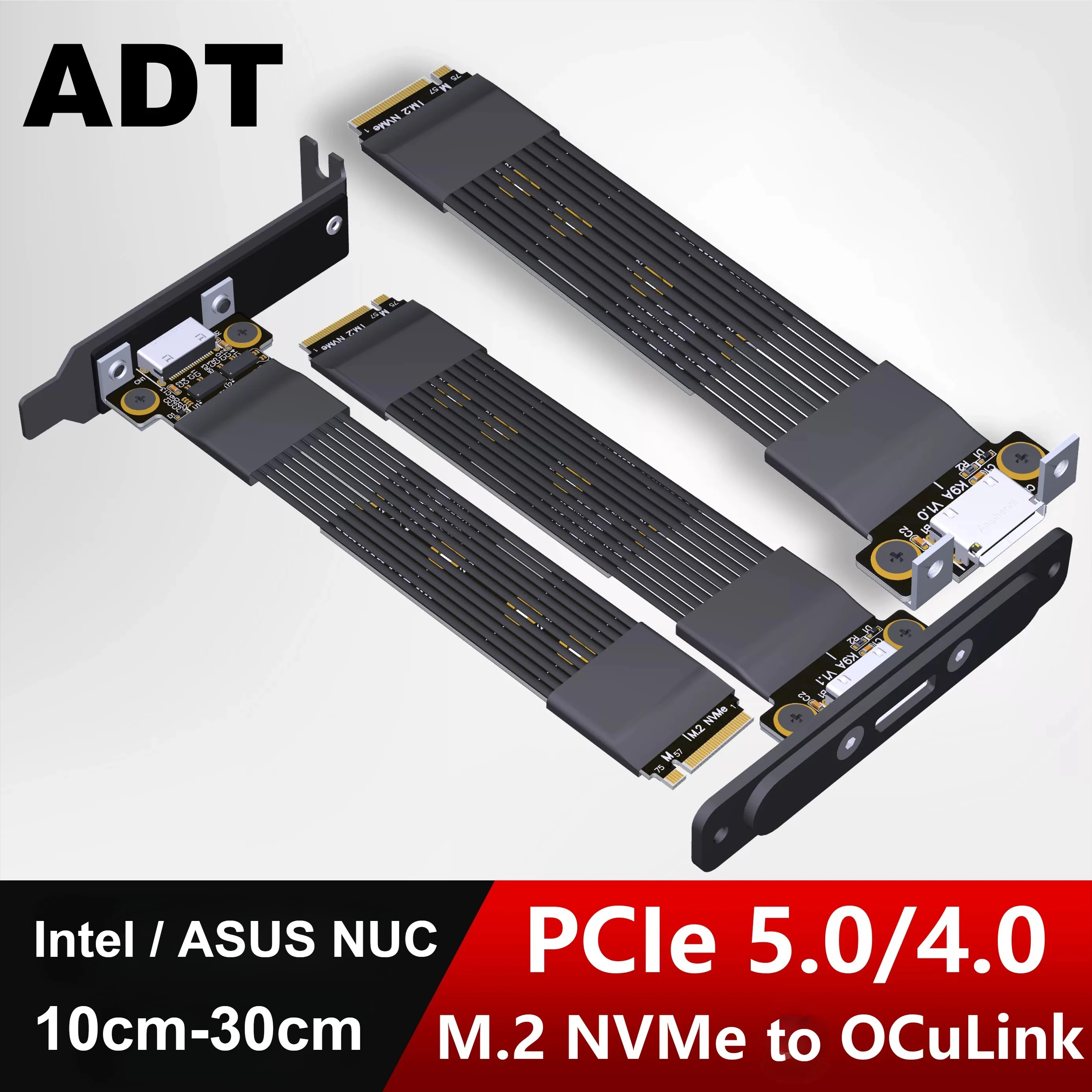 K49SQ-BK14 Kabel OCuLink do GP – Pcie 5.0 Gpu Riser Cable recenzja i cena