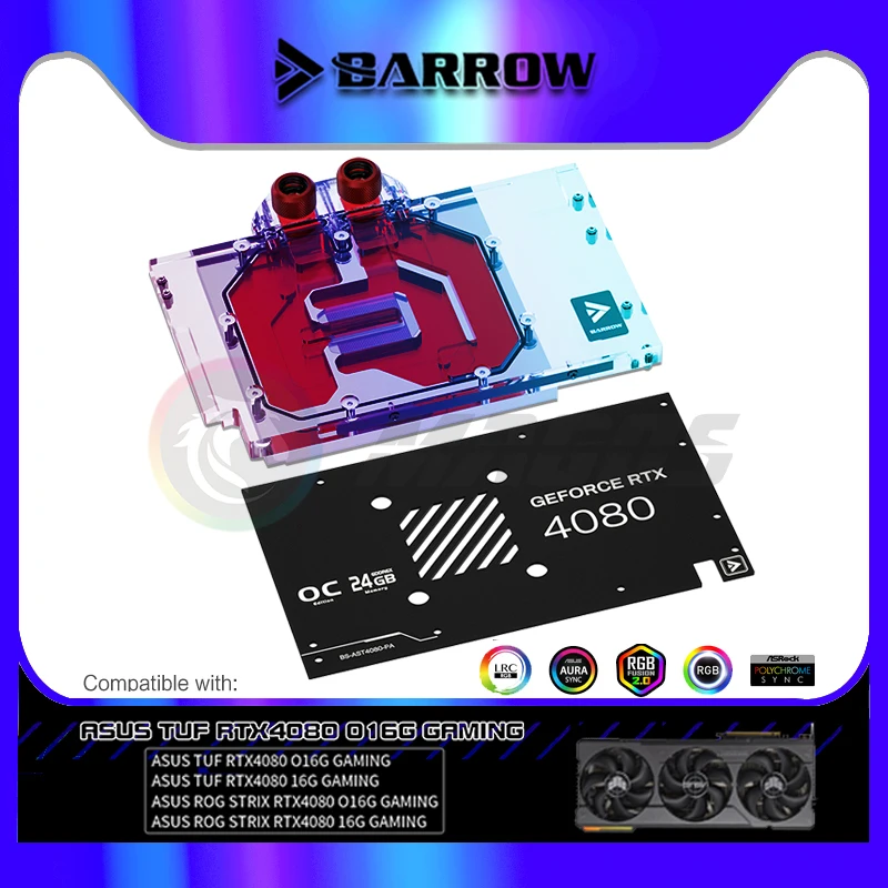 Barrow BS-AST4080-PA,4080 GPU  – Rtx 4090 Water Block recenzja i cena