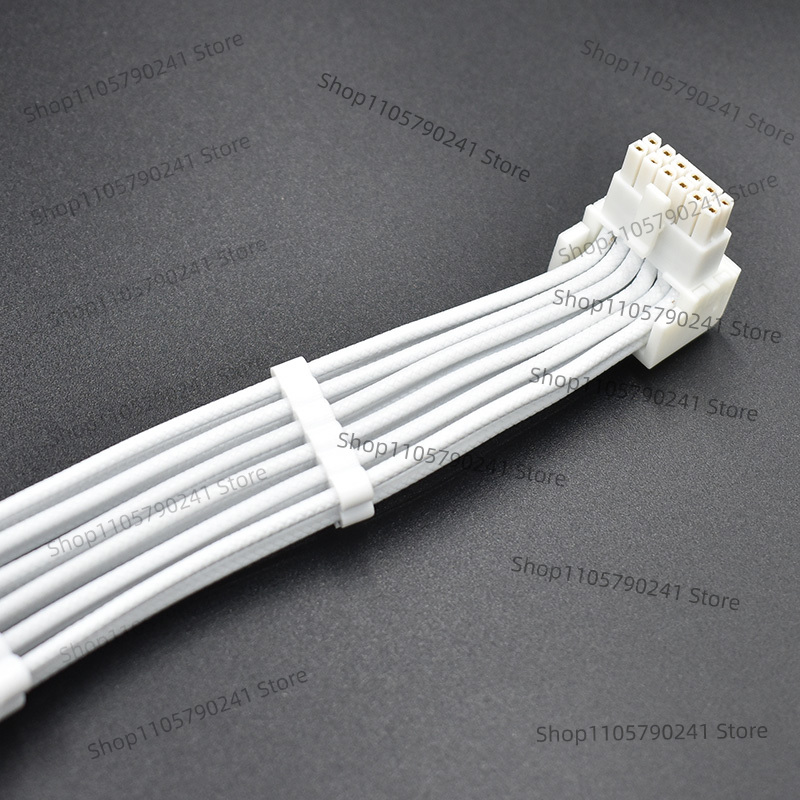 Biały kabel w oplocie 16AWG do – Dual 8Pin To 16Pin 12Vhpwr Cable recenzja i cena