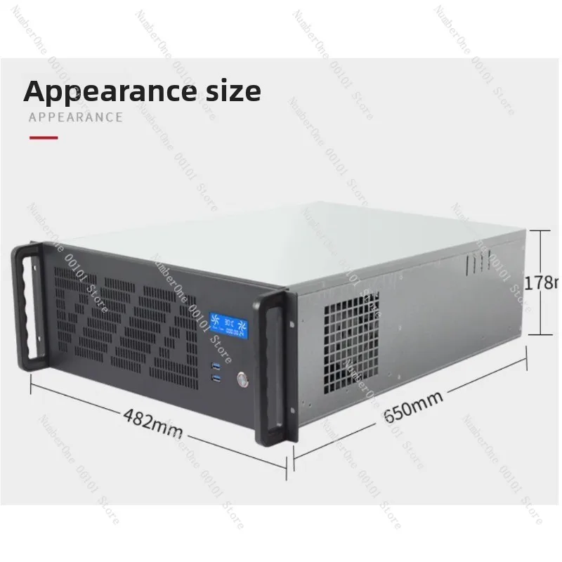 Obudowa serwera 4U, 12 slotów  – Server Gpu Chassis 4U recenzja i cena