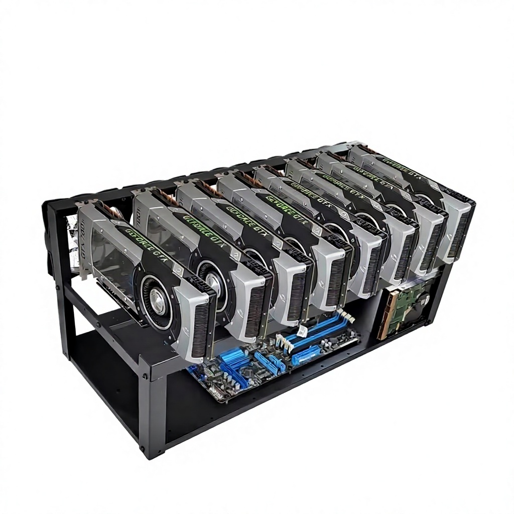 CMP 170HX – otwarta rama do ko – Gpu Mining Rig Frame 8 Gpu recenzja i cena
